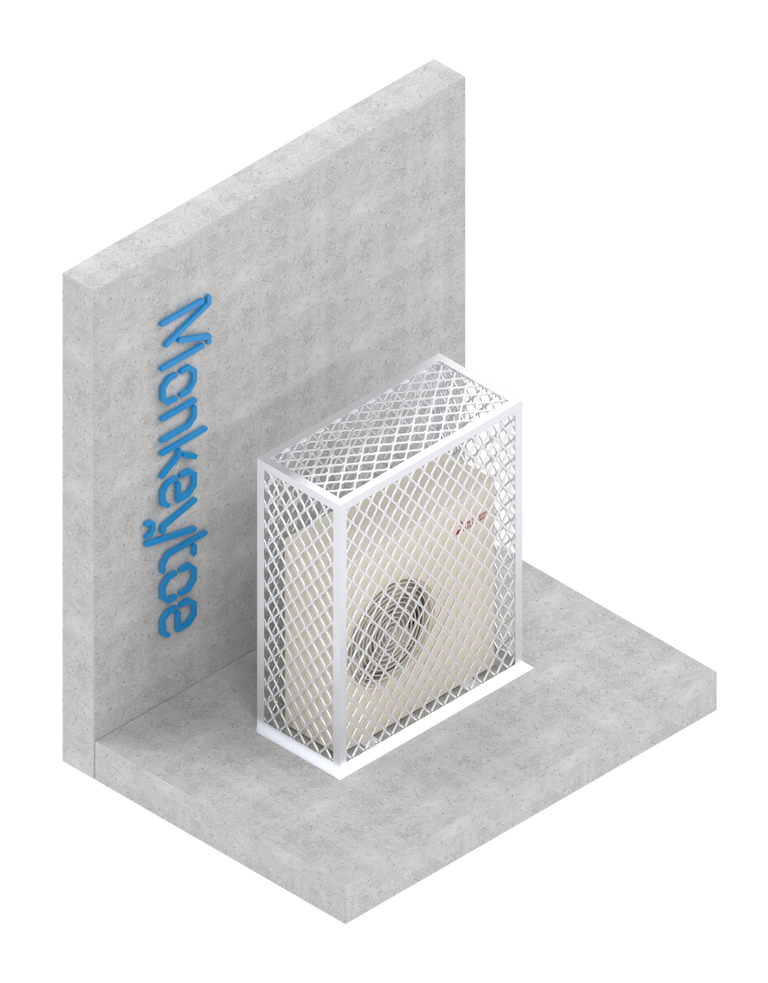 HVAC Condenser Security Cage - Medium – Monkeytoe Shop